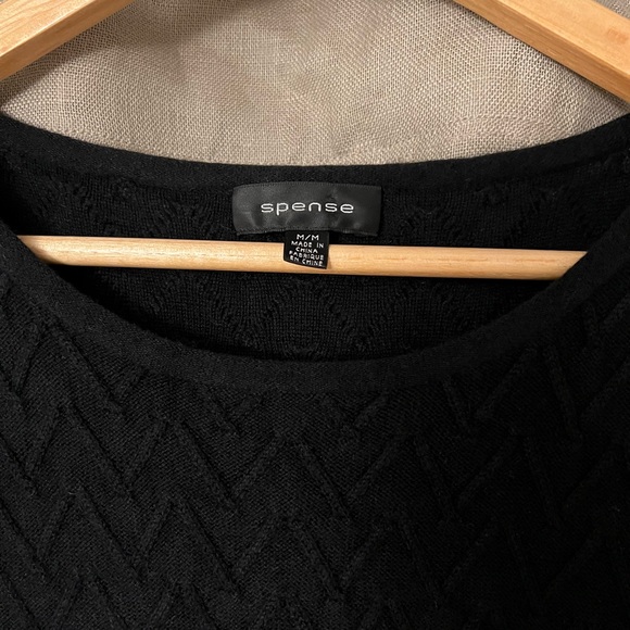 black sweater dress SPENSE - Picture 2 of 4